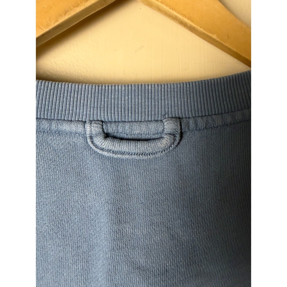 Joy Lab Cropped Sweatshirt Womens M Blue Long Sleeve Casual - Picture 5 of 9